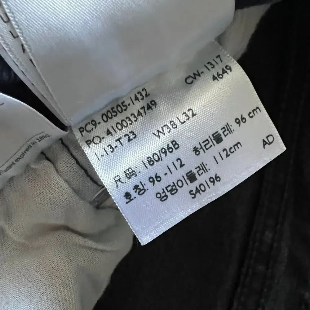 Levis 505 Regular Fit Straight Jeans Men's Size 38x32 Dark Wash Classic Fit